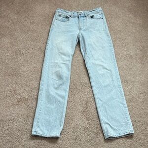 Abercrombie & Fitch The 90s Straight Mid Rise size 27 long